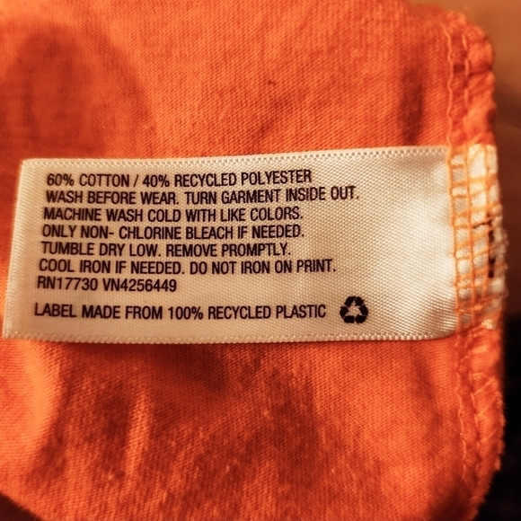 Cat & Jack Girls Halloween "Creepin It Real" T-Shirt Orange Medium 7/8 October - Picture 6 of 6